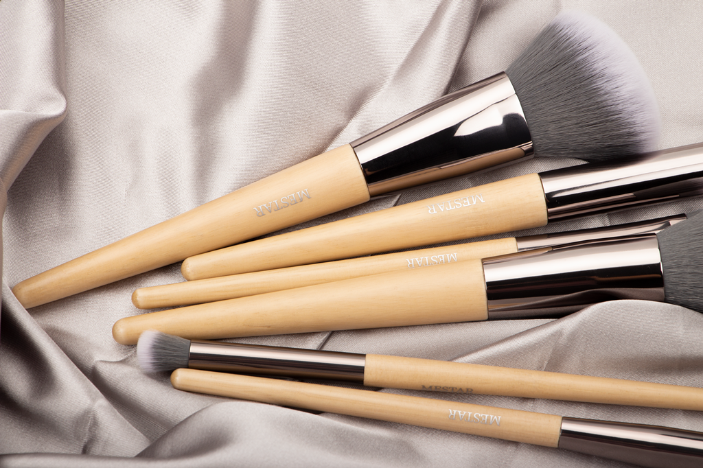 Make Up Brush Sets Vegan Makeup Brushes With Bamboo Handle